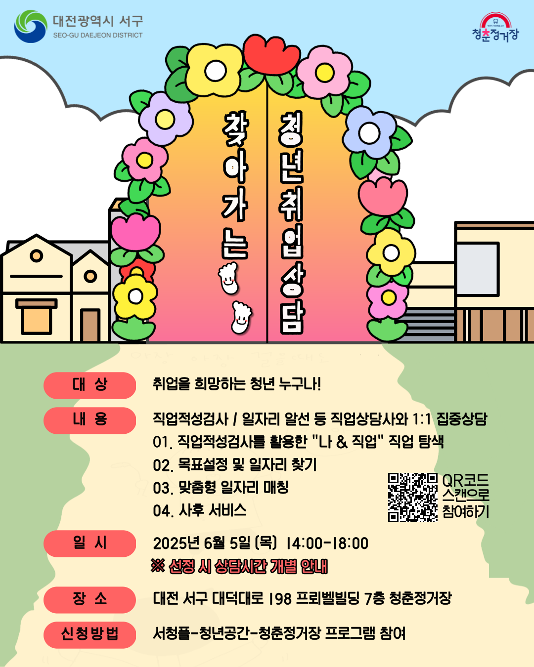 [대전서구청x청춘정거장] 찾아가는 청년 취업상담